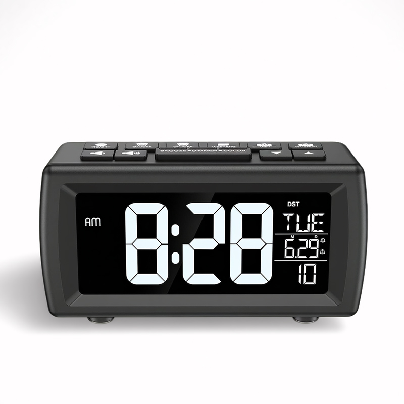 Kitchen Appliances Vintage - FM Radio Alarm Clock Retro Digital