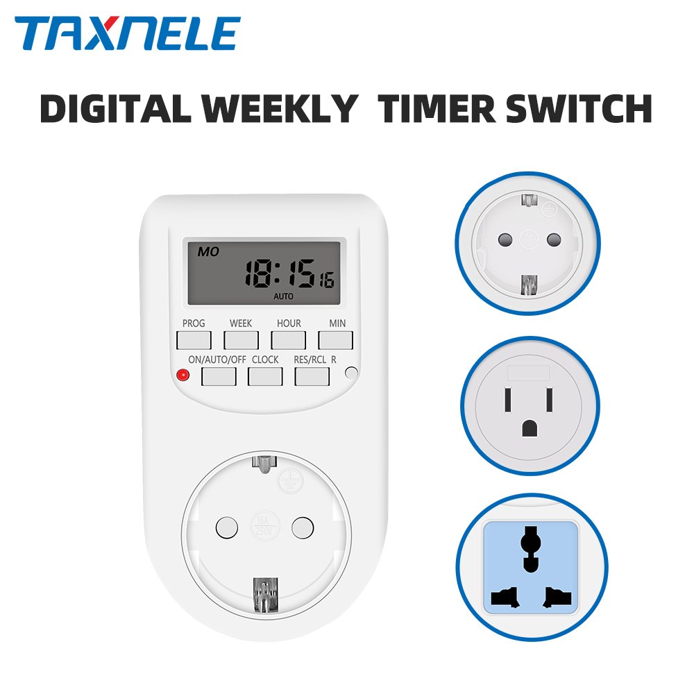 Kitchen Appliances Outlet - Digital Timer Switch Electronic 12/24 Hour