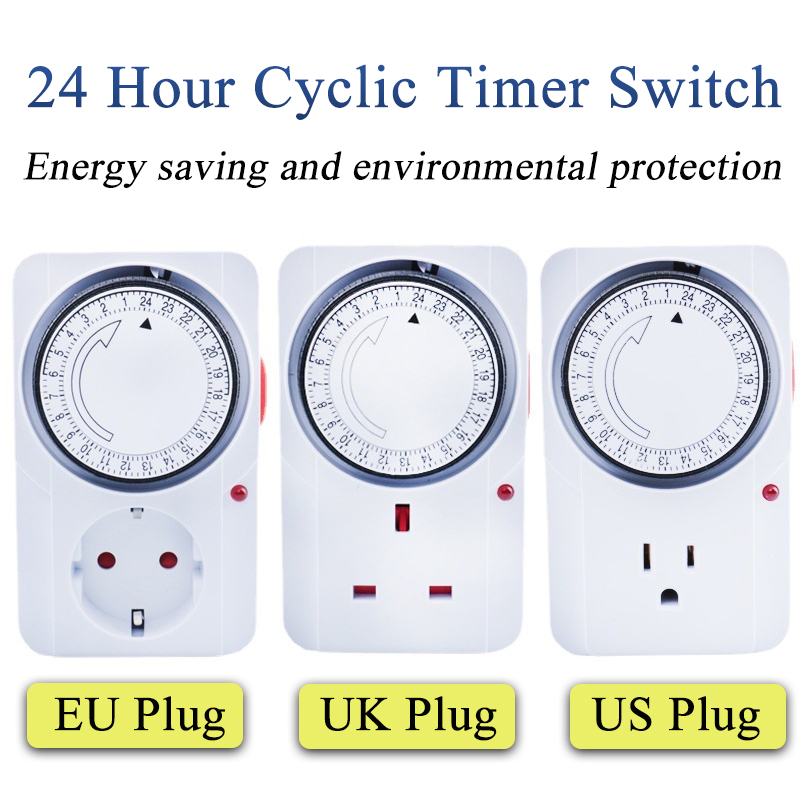Kitchen Appliances Outlet - 24 Hour Cyclic Timer Switch Kitchen