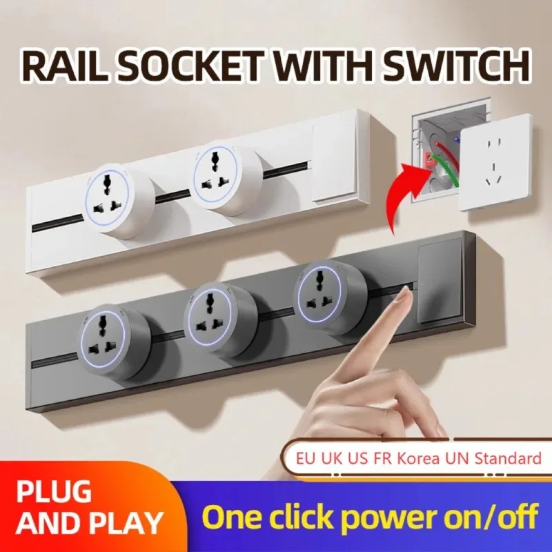 Kitchen Appliances Outlet - Power Rail Socket Kitchen Expansion Socket