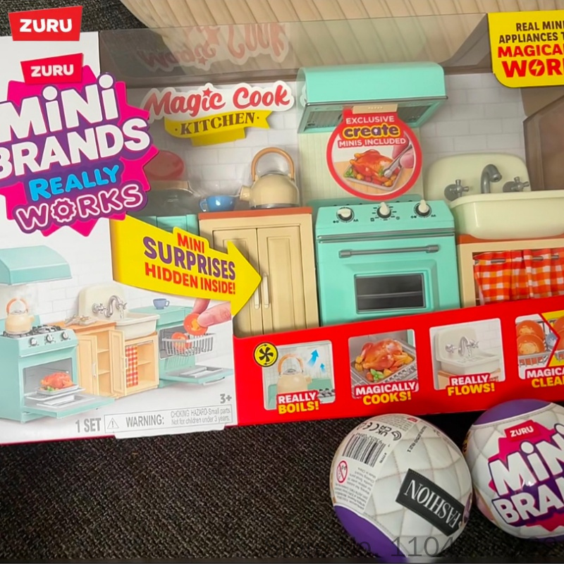 Kitchen Appliances Gift Items - New Zuru Mini Brands Magic Cook