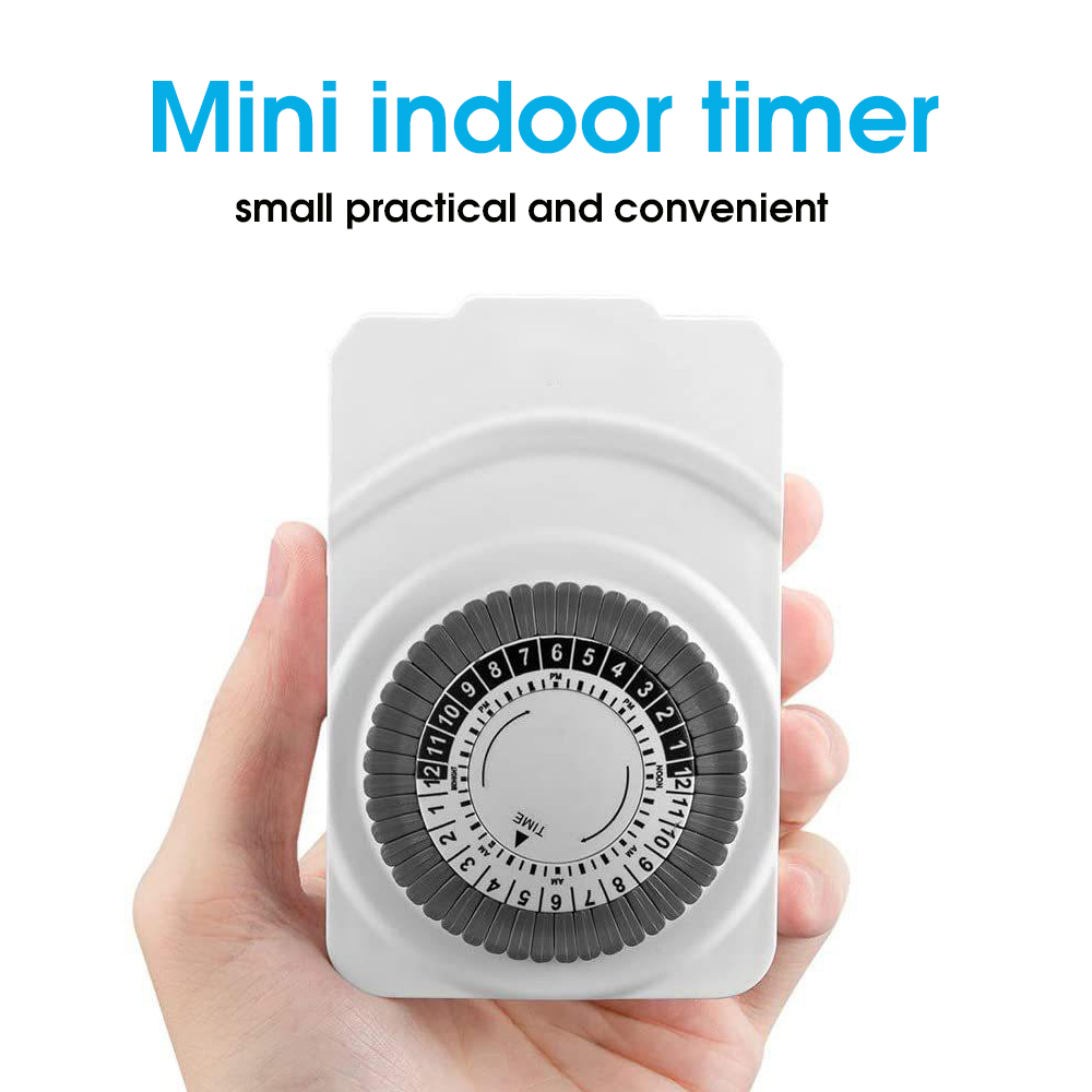 Kitchen Appliances Outlet - Mechanical Timer Switch 24 Hour Cyclic,