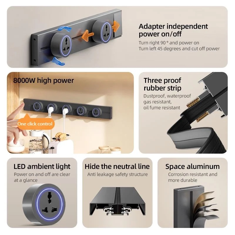Track Socket With Switch High- - огляд і ціна Kitchen Appliances Uk