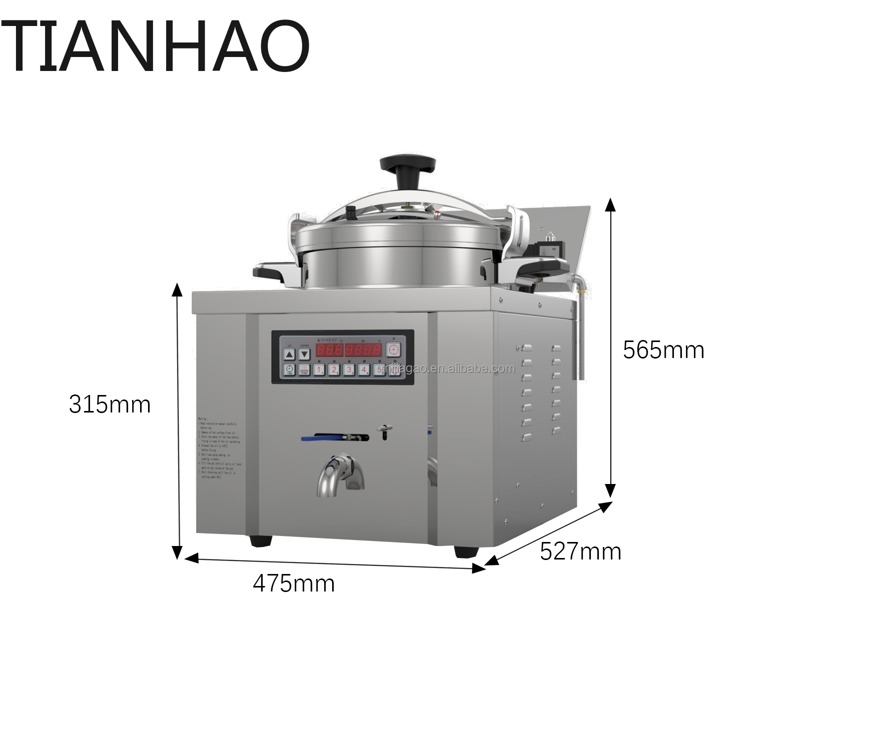 for 22L electric pressure cook - огляд і ціна Kitchen Appliances Made In Usa