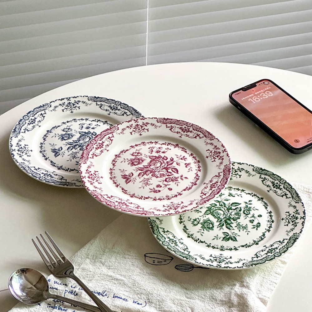 Dinner Set Retro Nordic Flower - огляд і ціна Kitchen Appliances Luxury