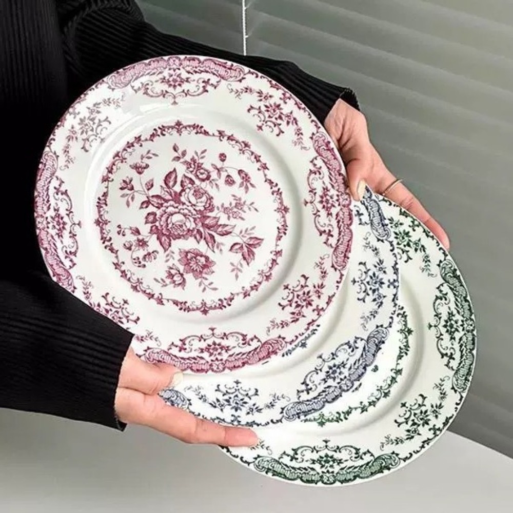 Dinner Set Retro Nordic Flower - огляд і ціна Kitchen Appliances Luxury