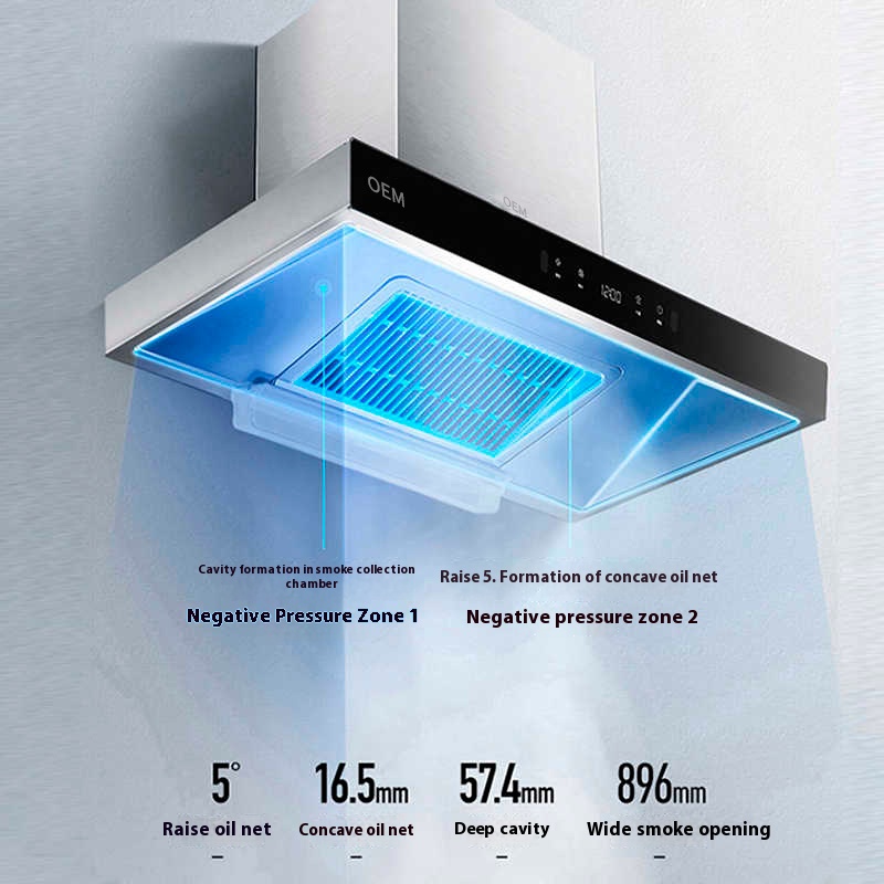 Professional Smart Range Hood  - огляд і ціна Kitchen Appliances Luxury