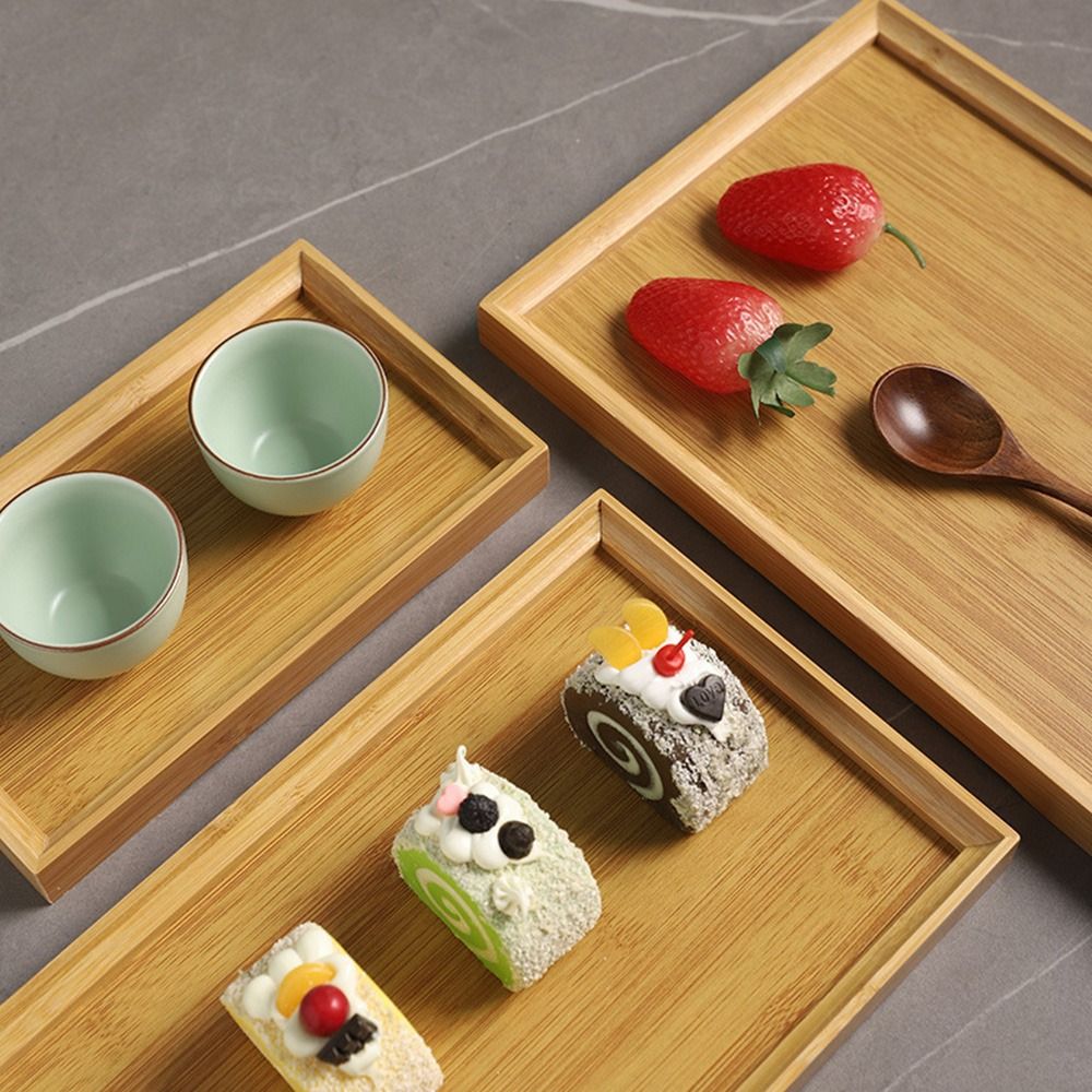 Decorate Tray Natural Bamboo B - огляд і ціна Kitchen Appliances Vintage