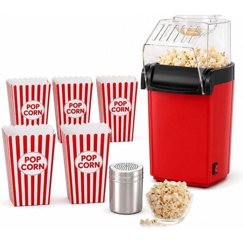 A83G-Hot Air Popcorn Maker Wit - огляд і ціна Air Popcorn Maker