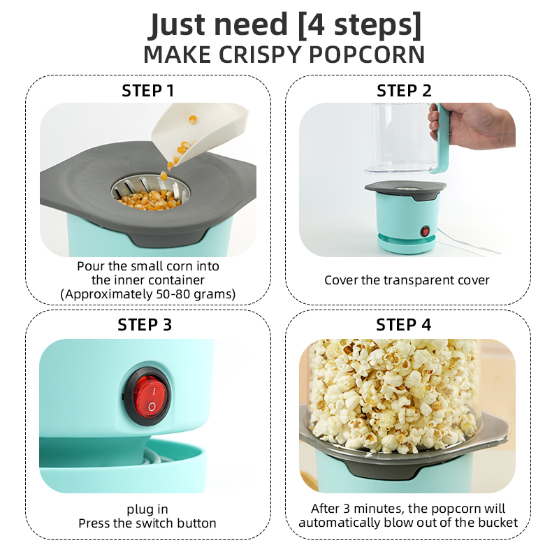 Popcorn Machine Household Heal - огляд і ціна Air Popcorn Maker
