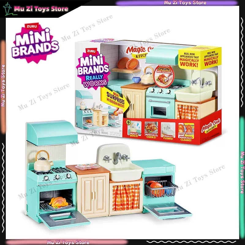 Zuru Mini Brands Magic Cook Ki - огляд і ціна Kitchen Appliances Gift Items