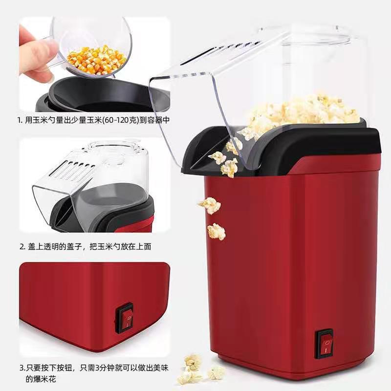 EU US UK Compact Electric Hot  - огляд і ціна Air Popcorn Maker