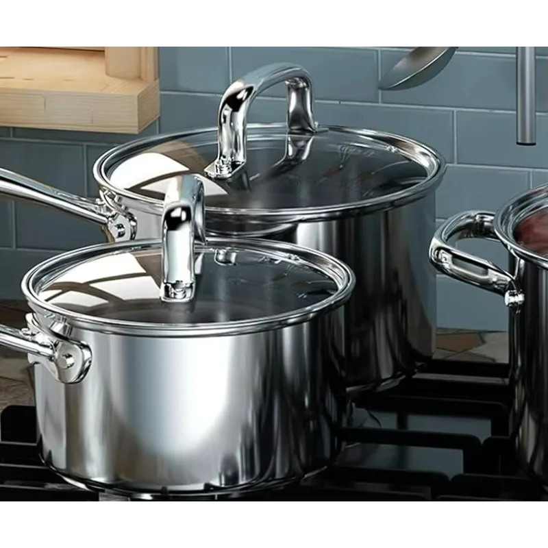 8-Piece high-quality stainless - огляд і ціна Kitchen Appliances Luxury