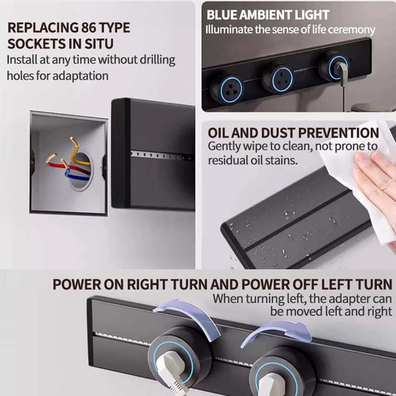 Socket Power Rail Socket Conce - огляд і ціна Kitchen Appliances Uk