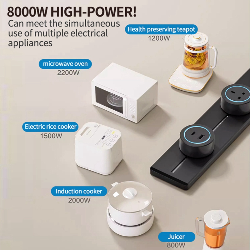 Socket Power Rail Socket Conce - огляд і ціна Kitchen Appliances Uk