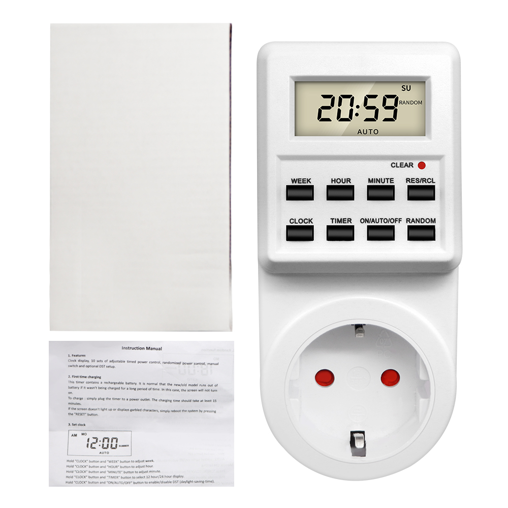 TM03 Digital Timer Switch Sock - огляд і ціна Kitchen Appliances Uk