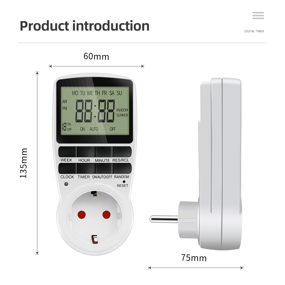Digital Timer Switch Electroni - огляд і ціна Kitchen Appliances Outlet