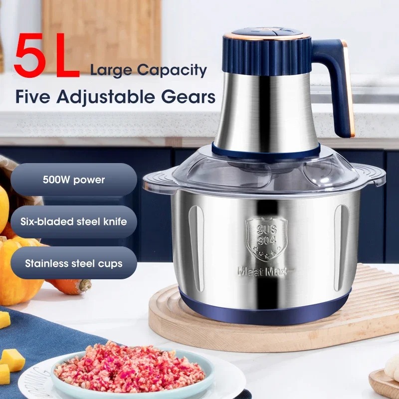 5L Electric Meat Grinder Large - огляд і ціна Food Processor Large