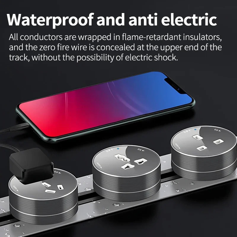 Hidden Kitchen Socket Wall Met - огляд і ціна Kitchen Appliances Uk