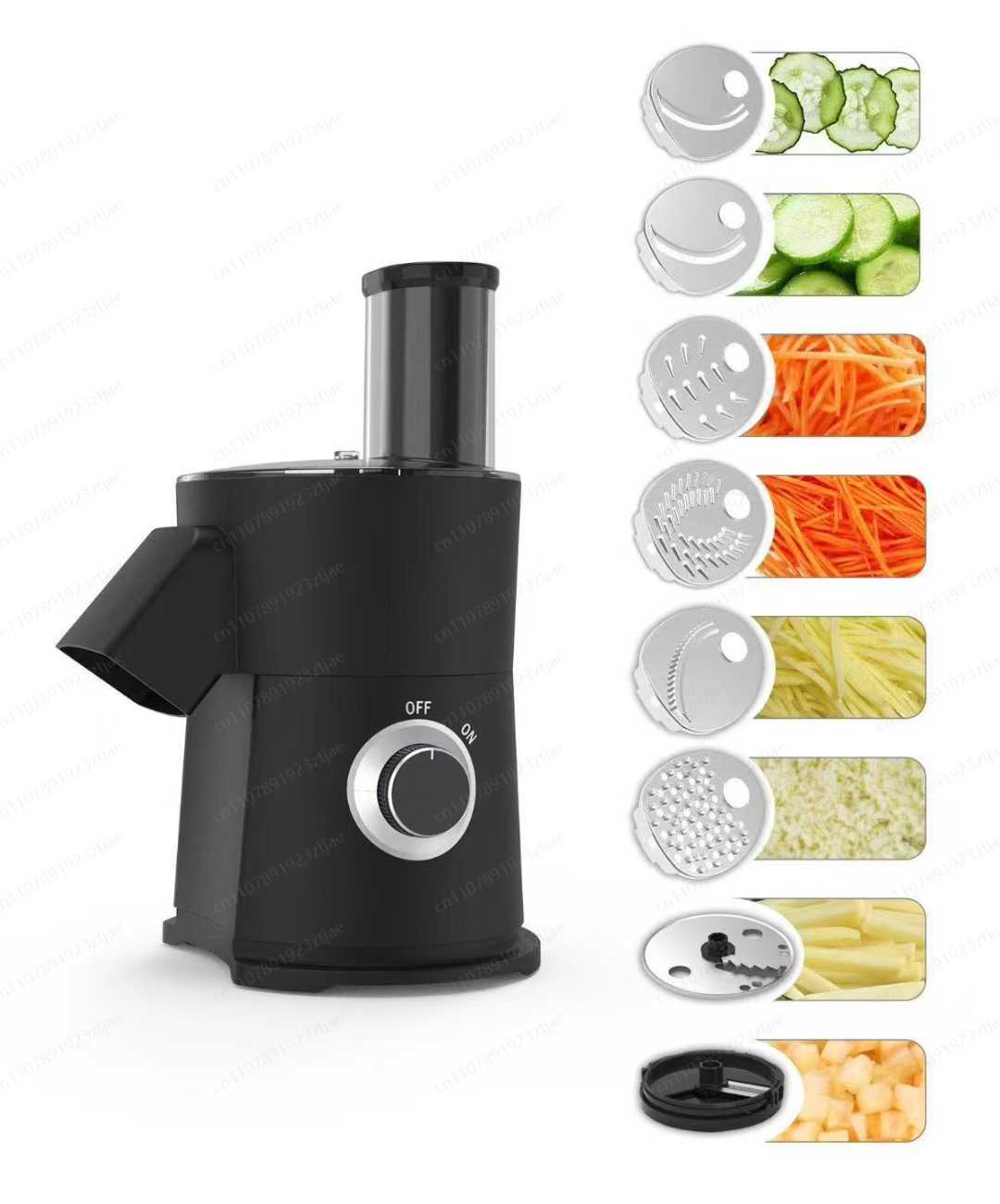 7 in 1 Electric Vegetable Cutt - огляд і ціна Food Processor Large