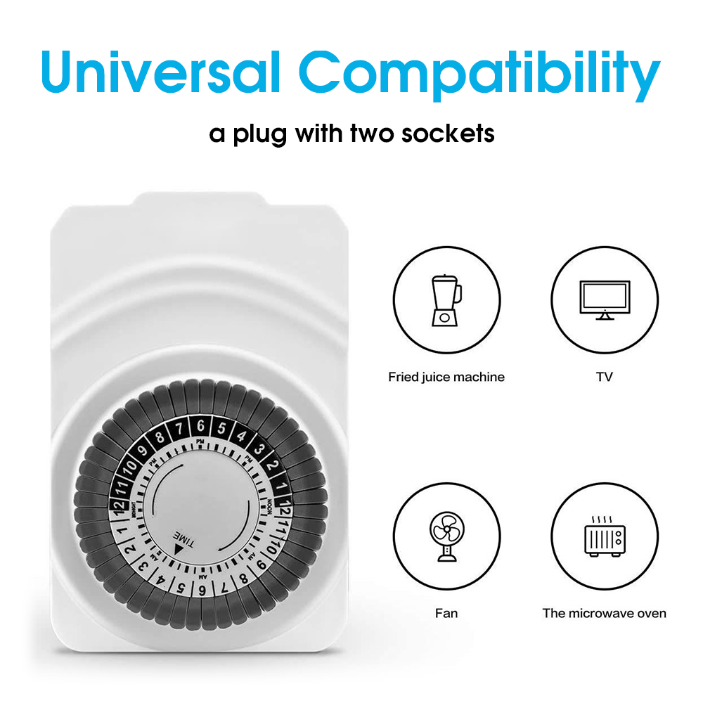 Mechanical Timer Switch 24 Hou - огляд і ціна Kitchen Appliances Outlet
