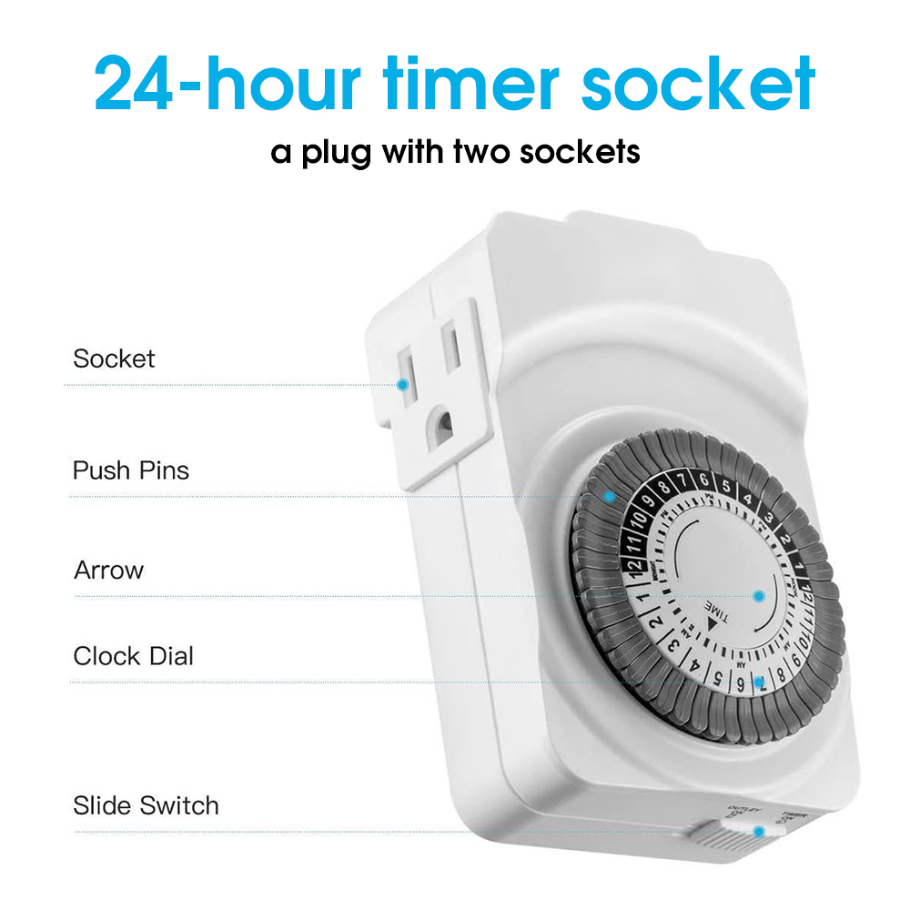 Mechanical Timer Switch 24 Hou - огляд і ціна Kitchen Appliances Outlet