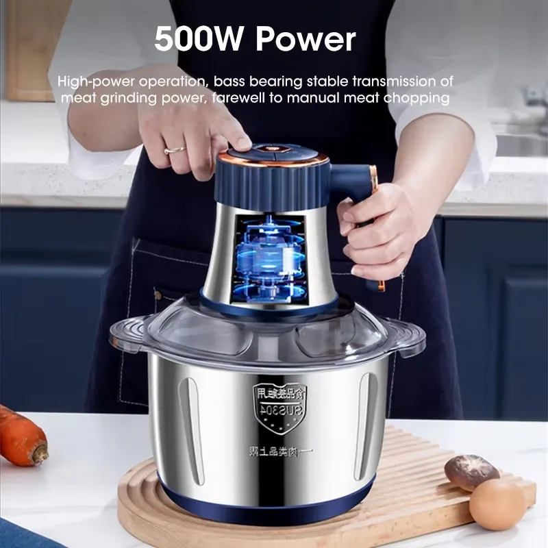 5L Large Capacity Electric Mea - огляд і ціна Food Processor Large