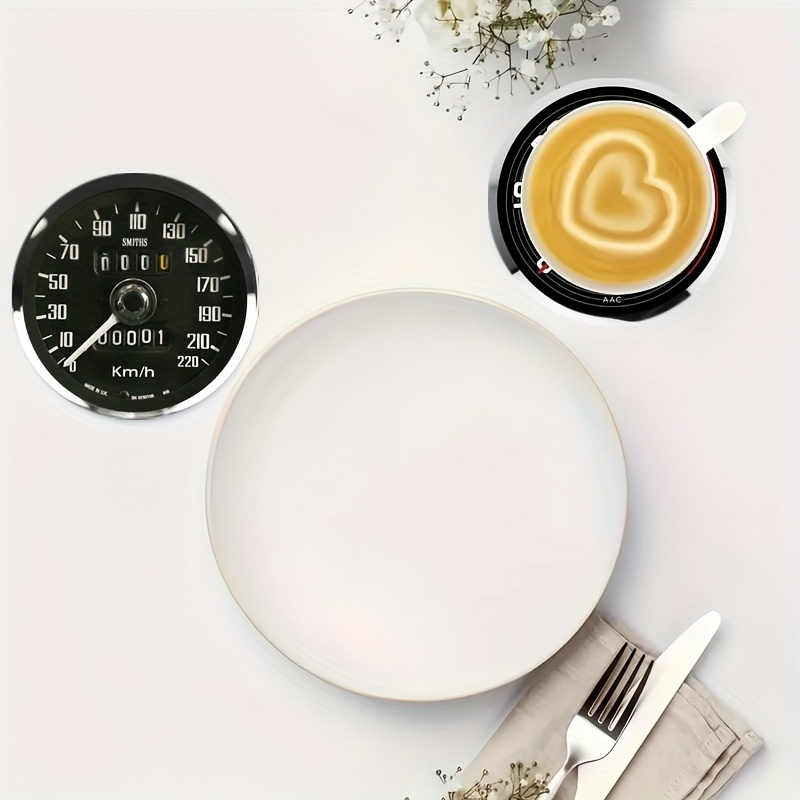 2D 6pcs Retro Car Dashboard Wo - огляд і ціна Kitchen Appliances Vintage